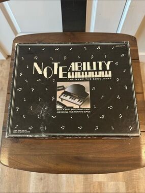 Vintage 1990 Tiger Games Note Ability The Name The Song Game